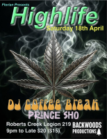 HIGHLIFE with DJ COFFEE BREAK and PRINCE SHO April 18